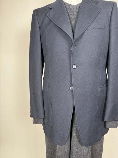 Giacca cavalry twill blu anni ‘60/‘70 - tg. 48