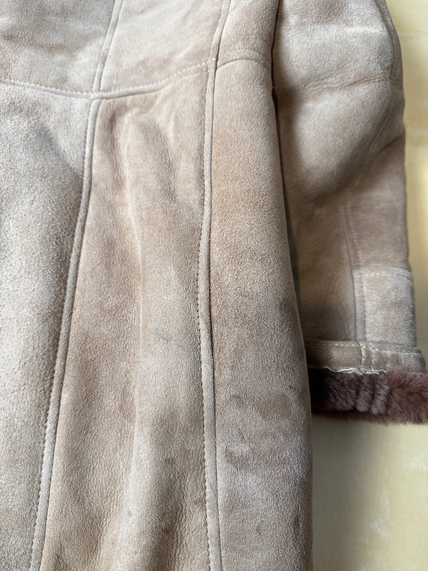 Shearling doppiopetto anni ‘70 - tg. 46-48 (M)
