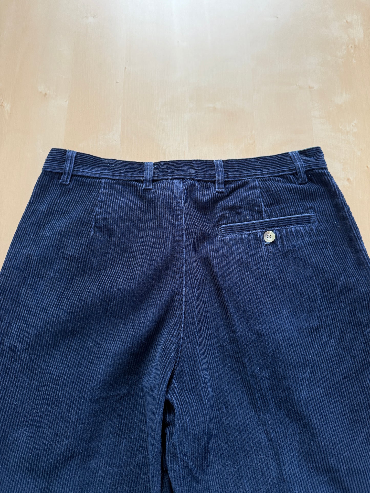 Pantaloni velluto a coste blu anni ‘90 - tg. 48