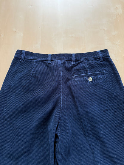 Pantaloni velluto a coste blu anni ‘90 - tg. 48