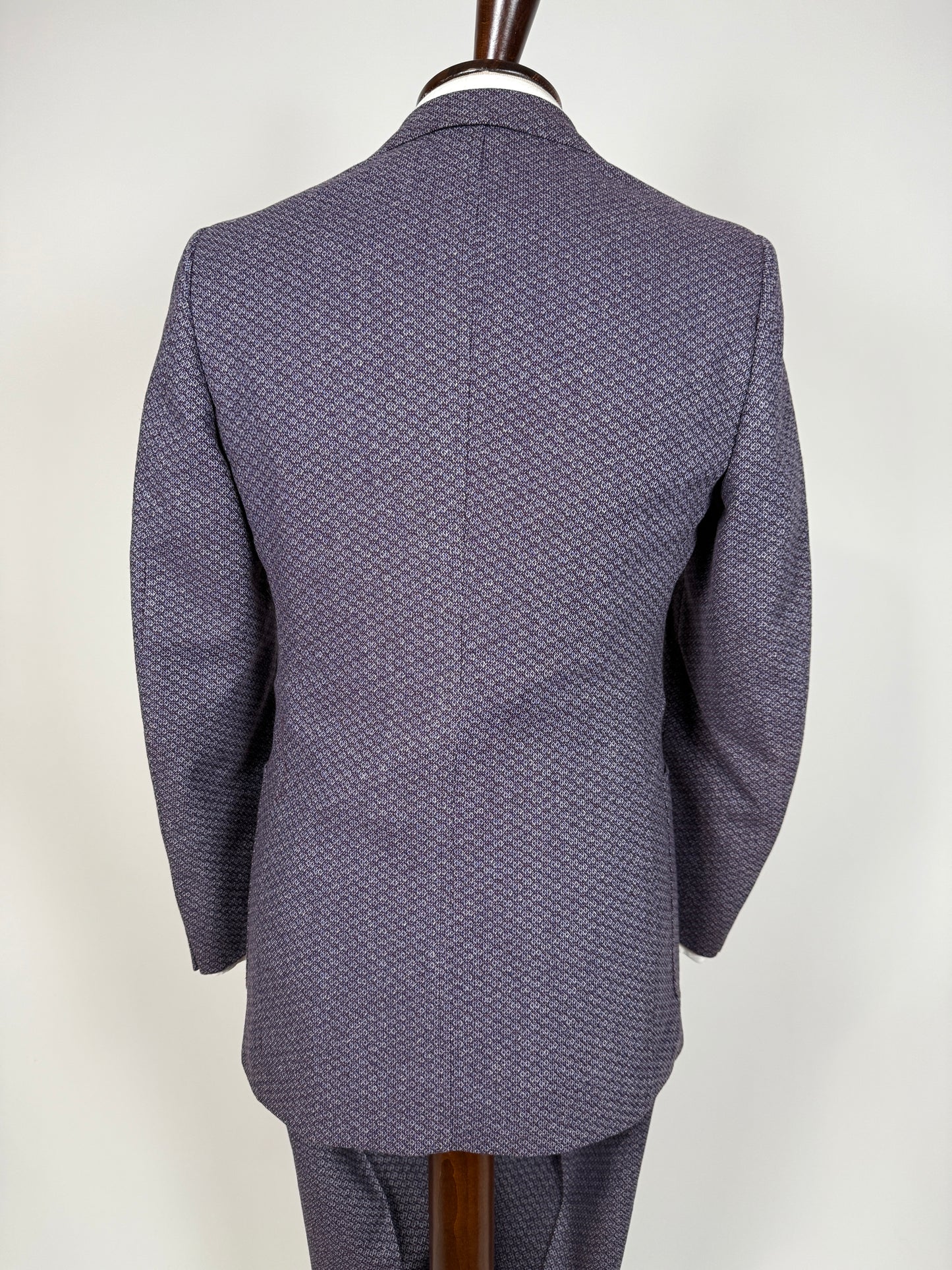 Completo anni ‘70 viola optical - tg. 44