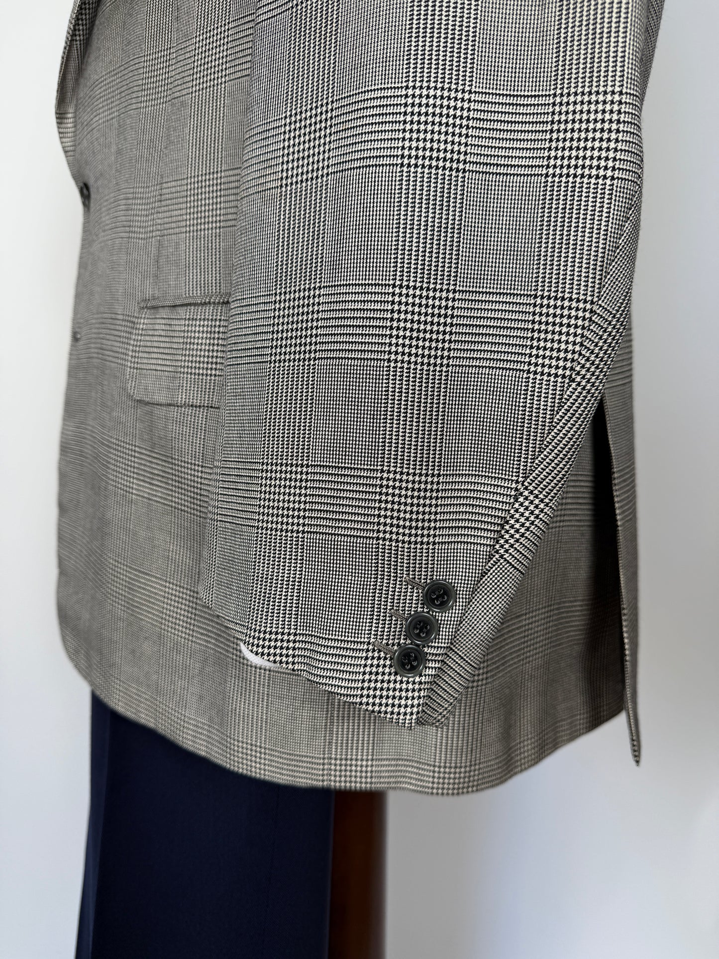 Giacca Brioni principe di Galles lana e seta - tg. 56