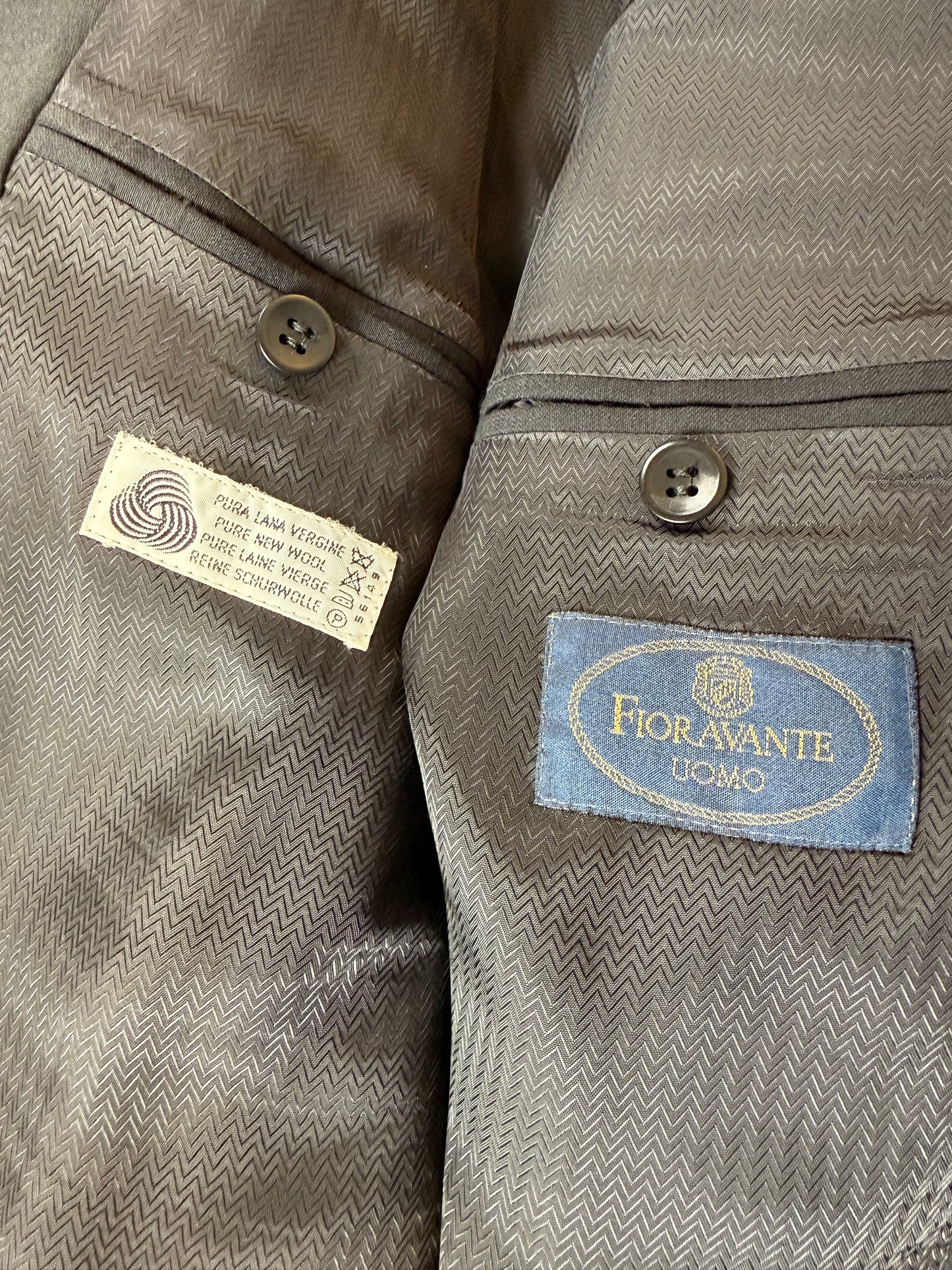 Smoking anni ‘90 revers a scialle - tg. 50 drop 8