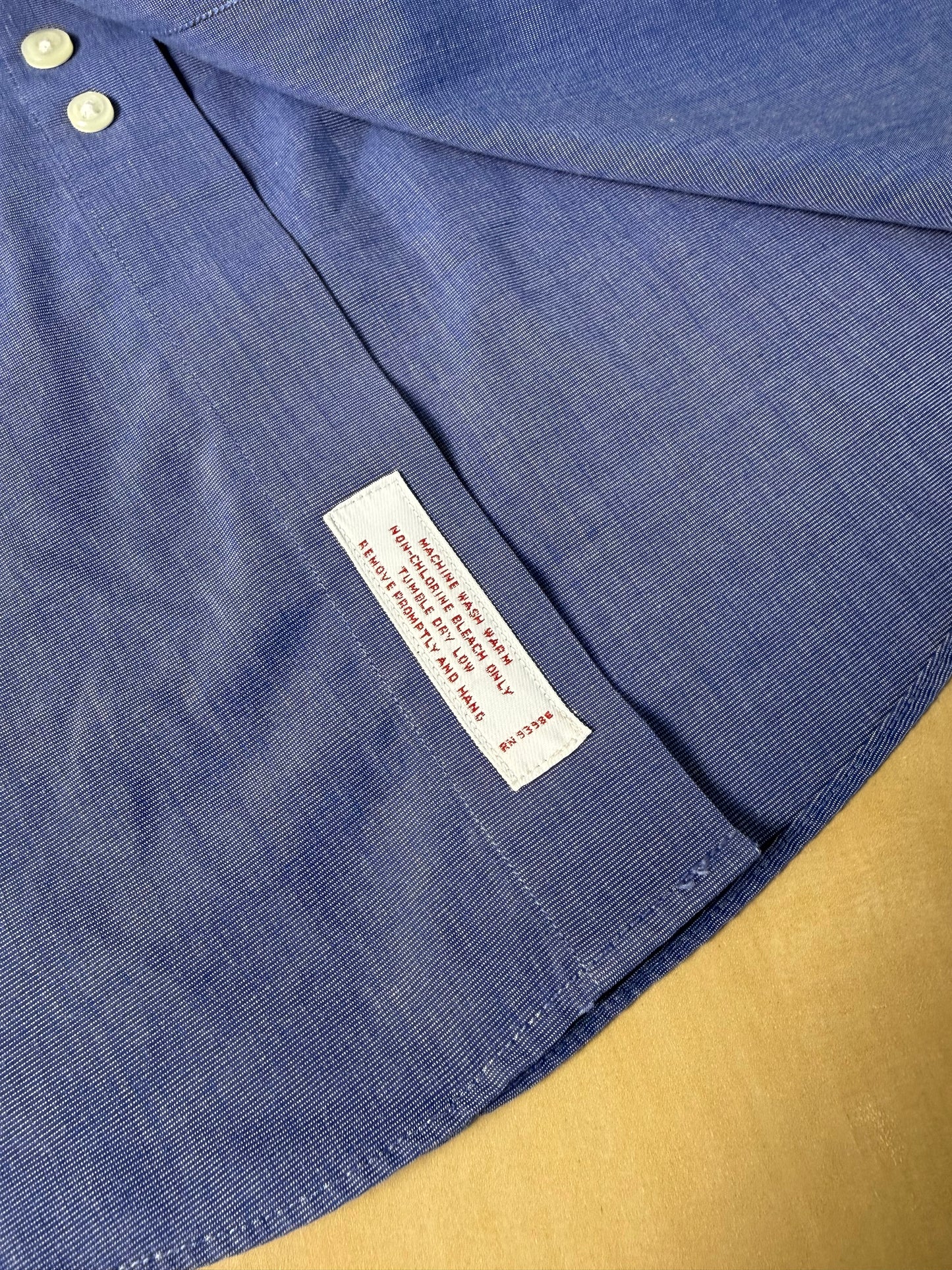 Camicia Brooks Brothers blu avio - tg. 16 (L/XL collo 42)