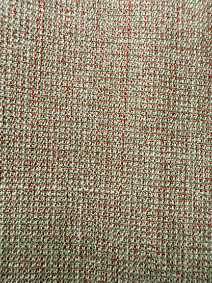 Completo 3 pezzi anni ‘70 hopsack beige - tg. 50/52 drop basso