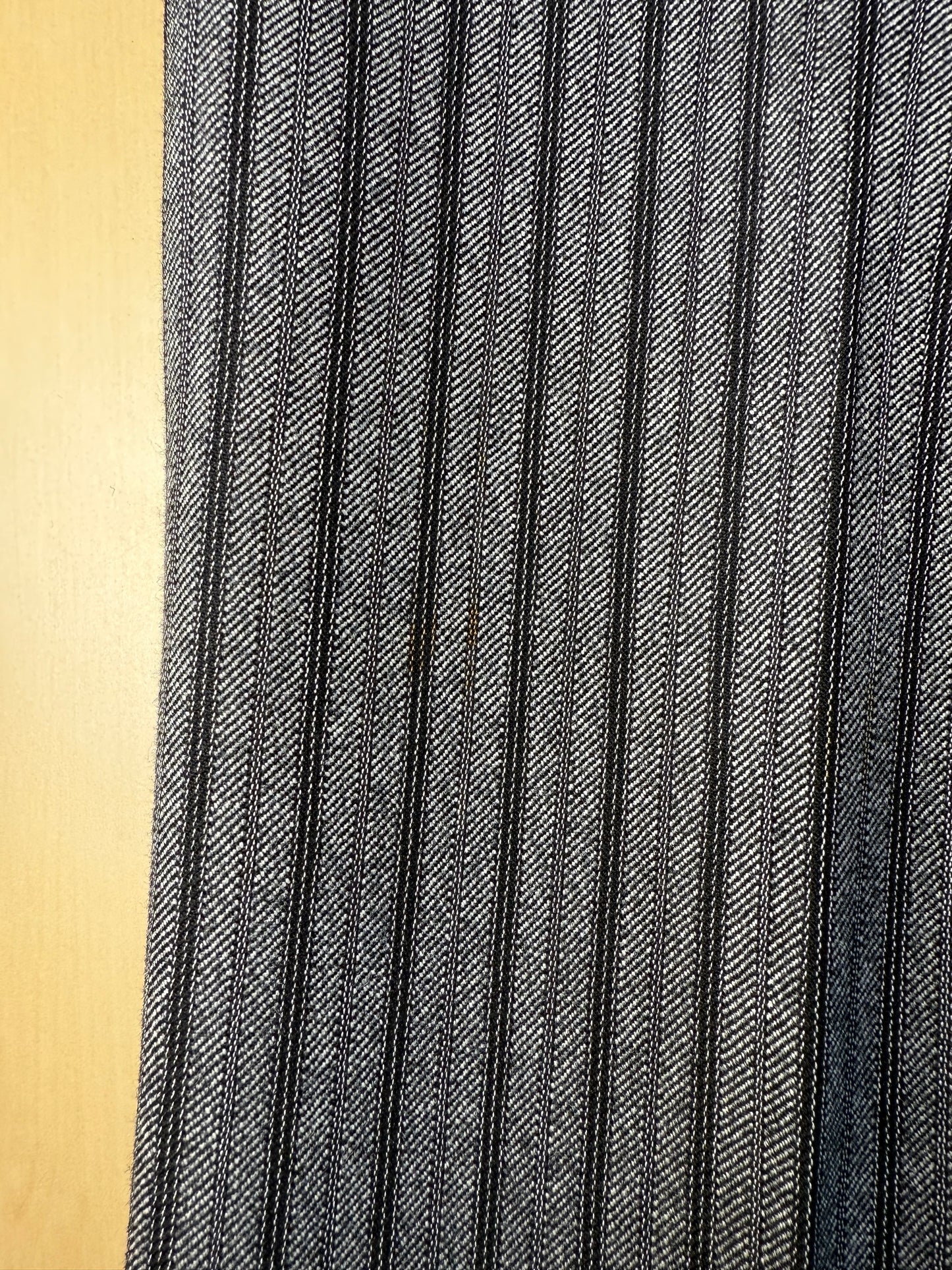 Pantalone anni ‘70 grigio a righe (morning dress) - tg. 44/46