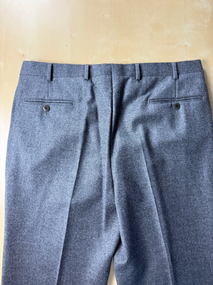 Pantaloni De Paz flanella grigio medio - tg. 50/52