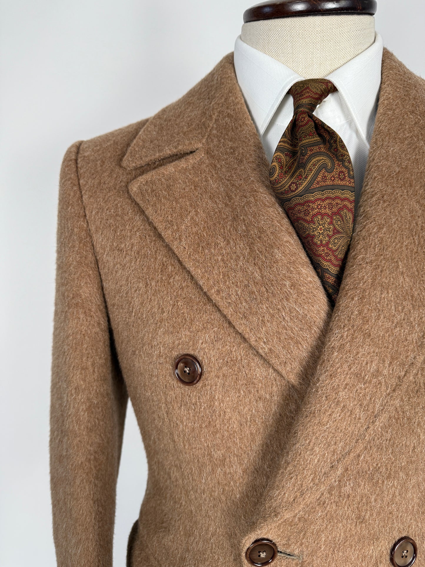 Cappotto in alpaca sartoriale anni ‘70 - tg. 42-44