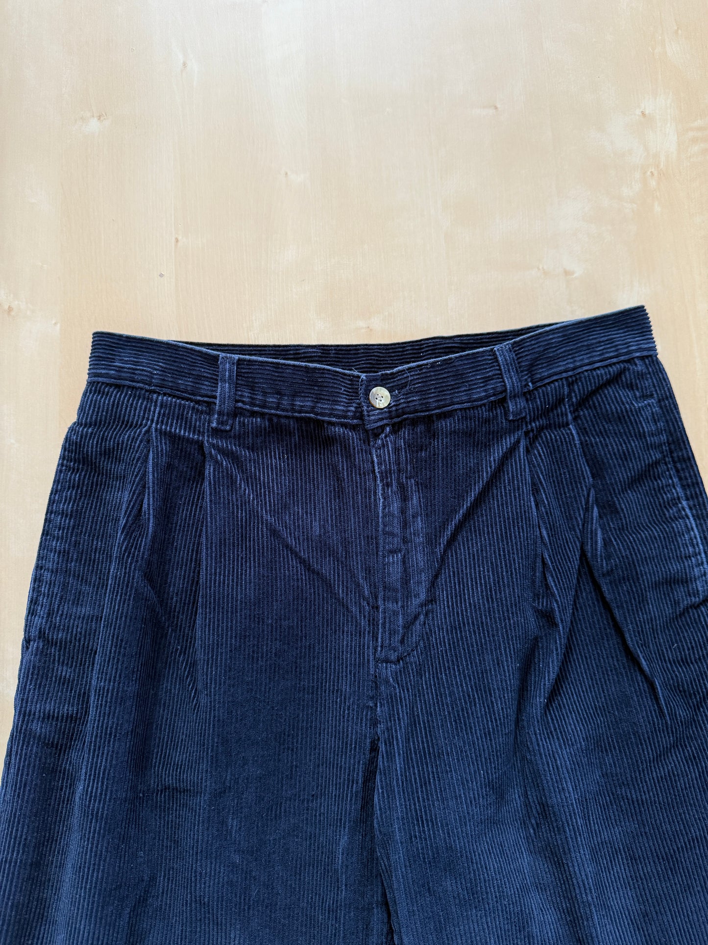 Pantaloni velluto a coste blu anni ‘90 - tg. 48