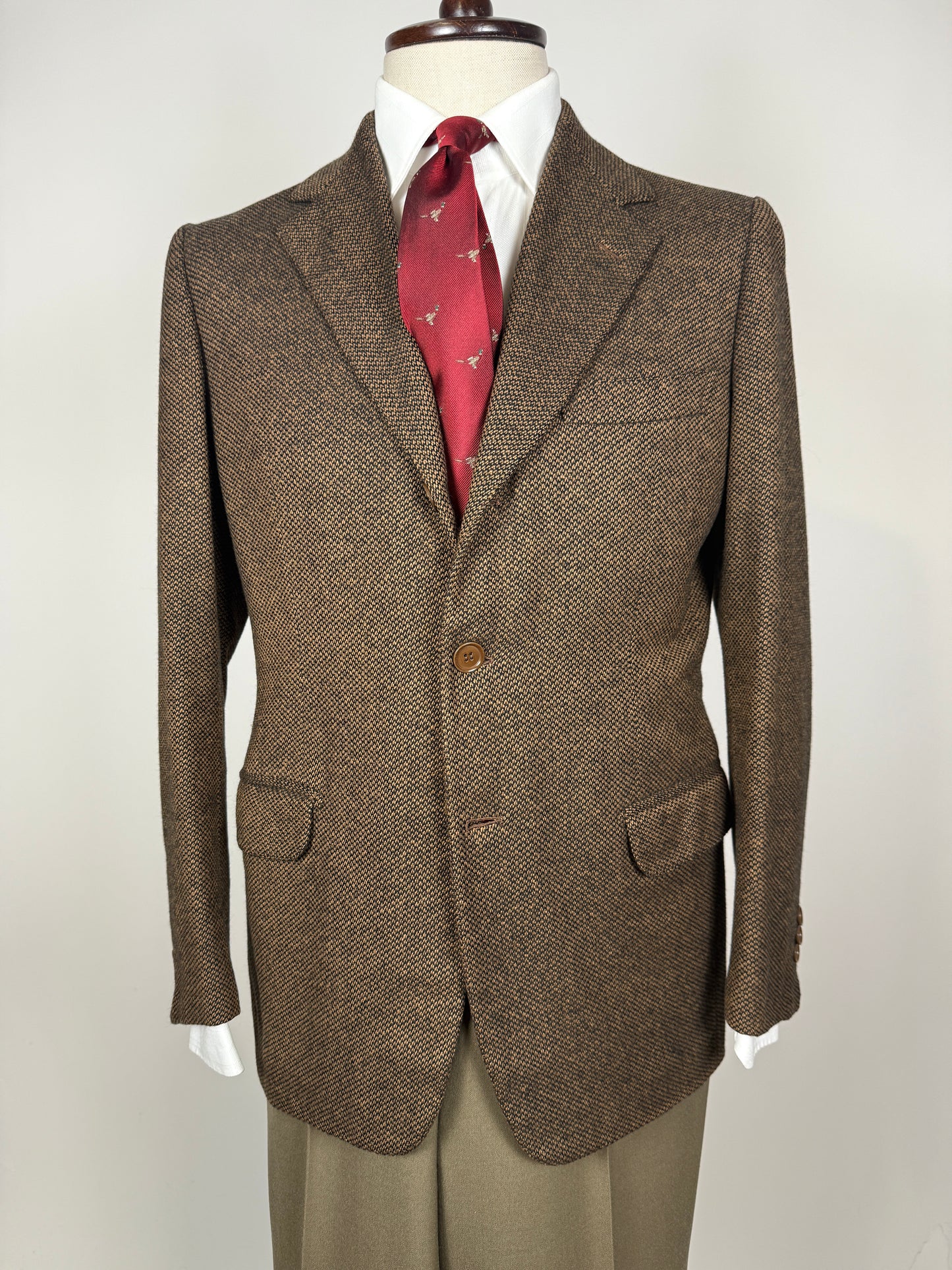 Giacca De Paz anni ‘70 lana e cashmere mélange - tg. 46/48