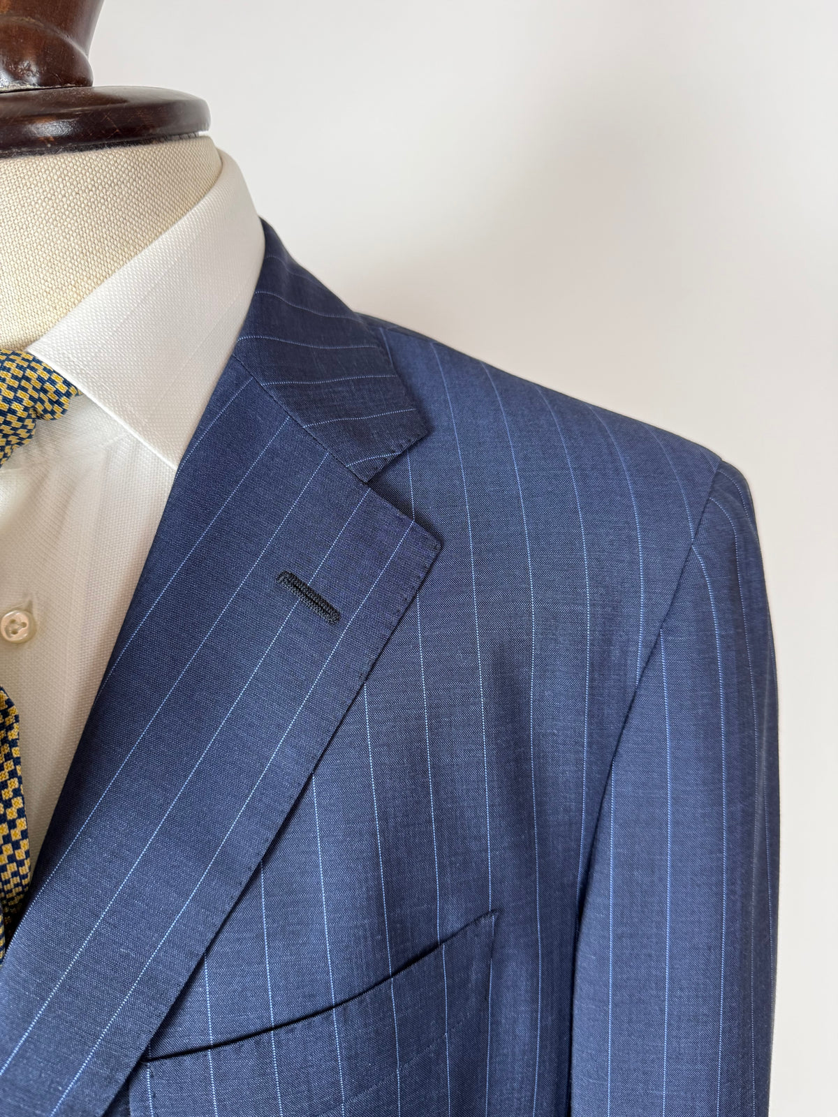 Completo Caruso tessuto Loro Piana lana mohair e seta - tg. 50