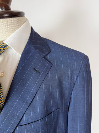 Completo Caruso tessuto Loro Piana lana mohair e seta - tg. 50