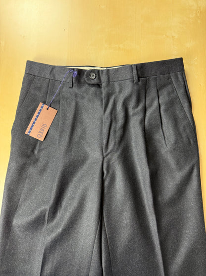 Pantaloni in flanella antracite anni '90 (NOS) - tg. 48/50