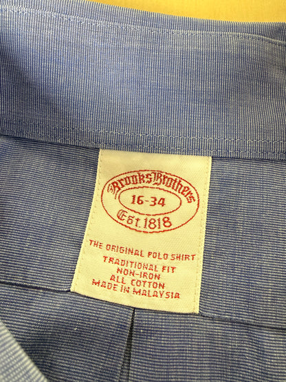 Camicia Brooks Brothers blu avio - tg. 16 (L/XL collo 42)
