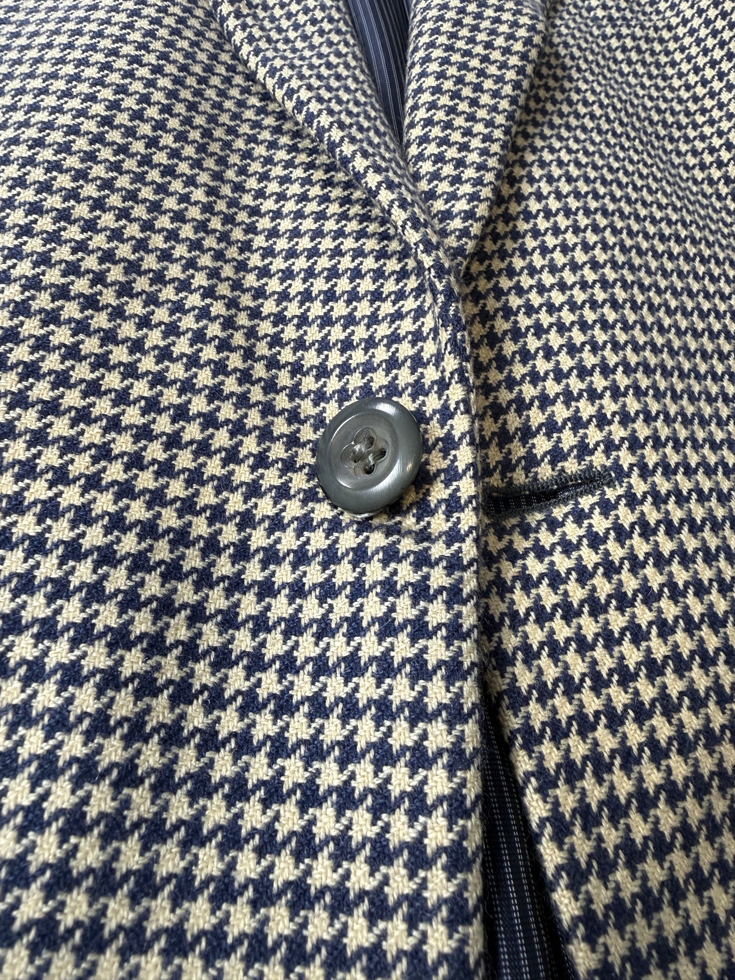 Giacca Hilton anni ‘80 100% cashmere pied-de-poule - tg. 50