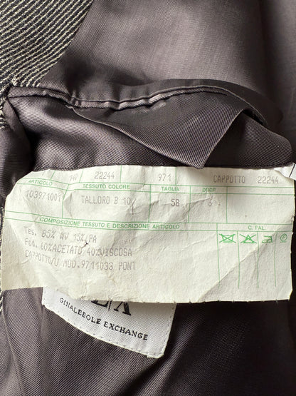 Cappotto soprabito in stile covert coat - tg. 56-58