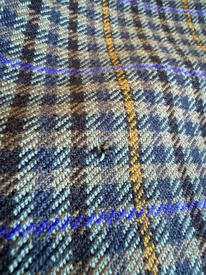 Giacca anni ‘80 in lana check finestrata - tg. 52/54