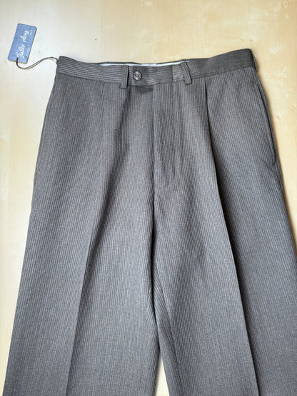 Pantaloni anni ‘80 in lana a coste (NOS) - tg. 44