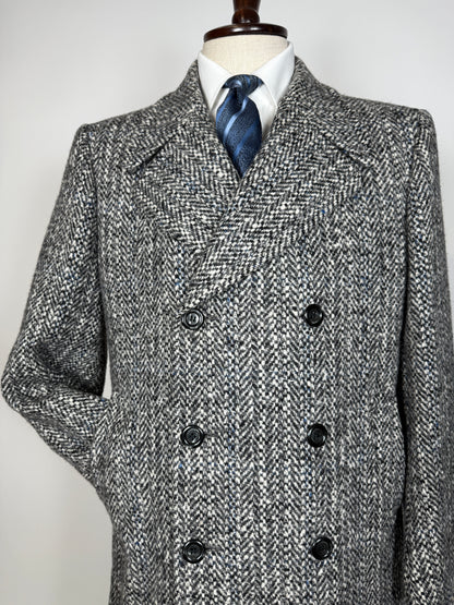 Cappotto doppiopetto in tweed anni ‘60/‘70 - tg. 46-50