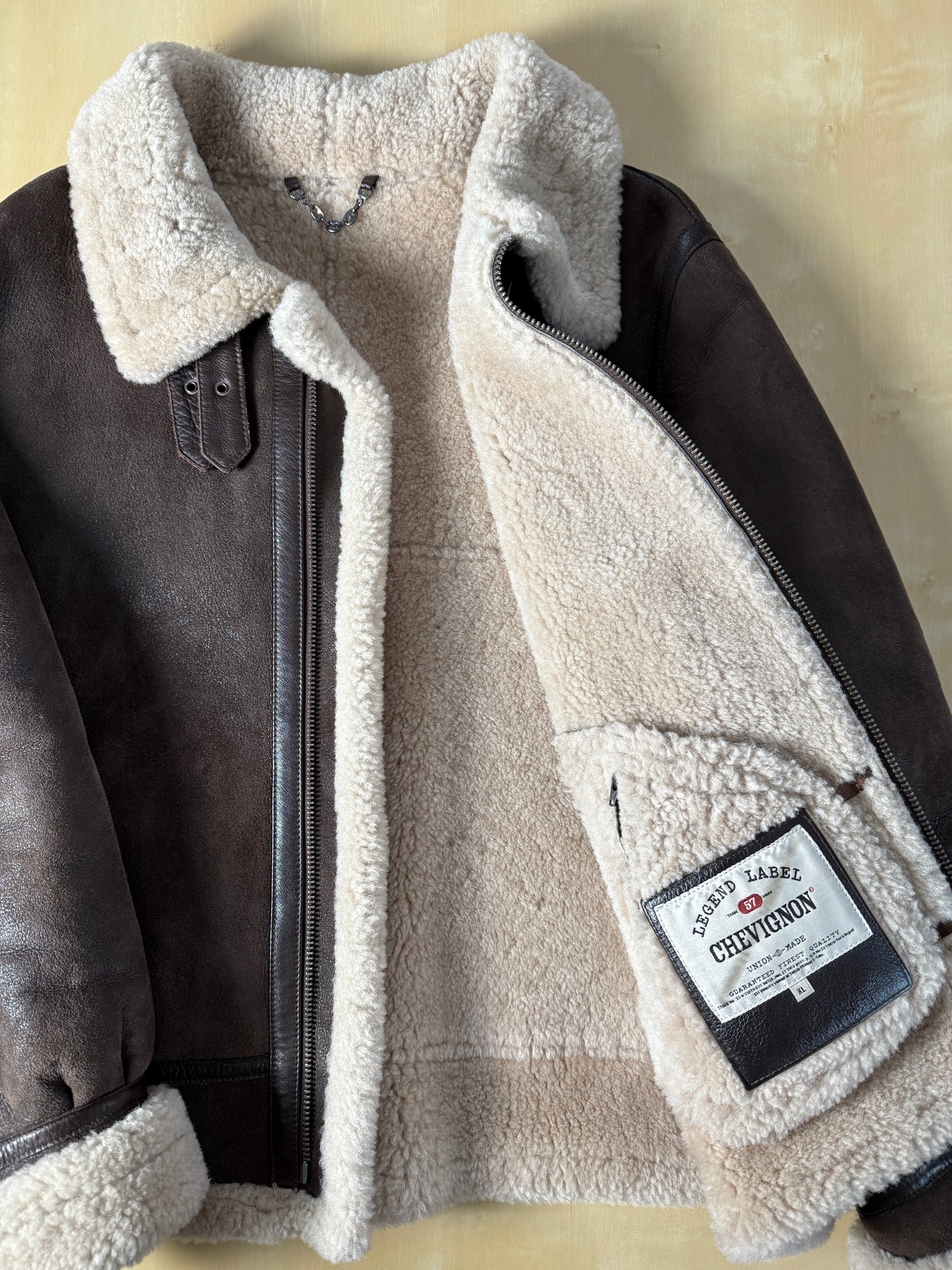 Bomber shearling Chevignon B3 - XL