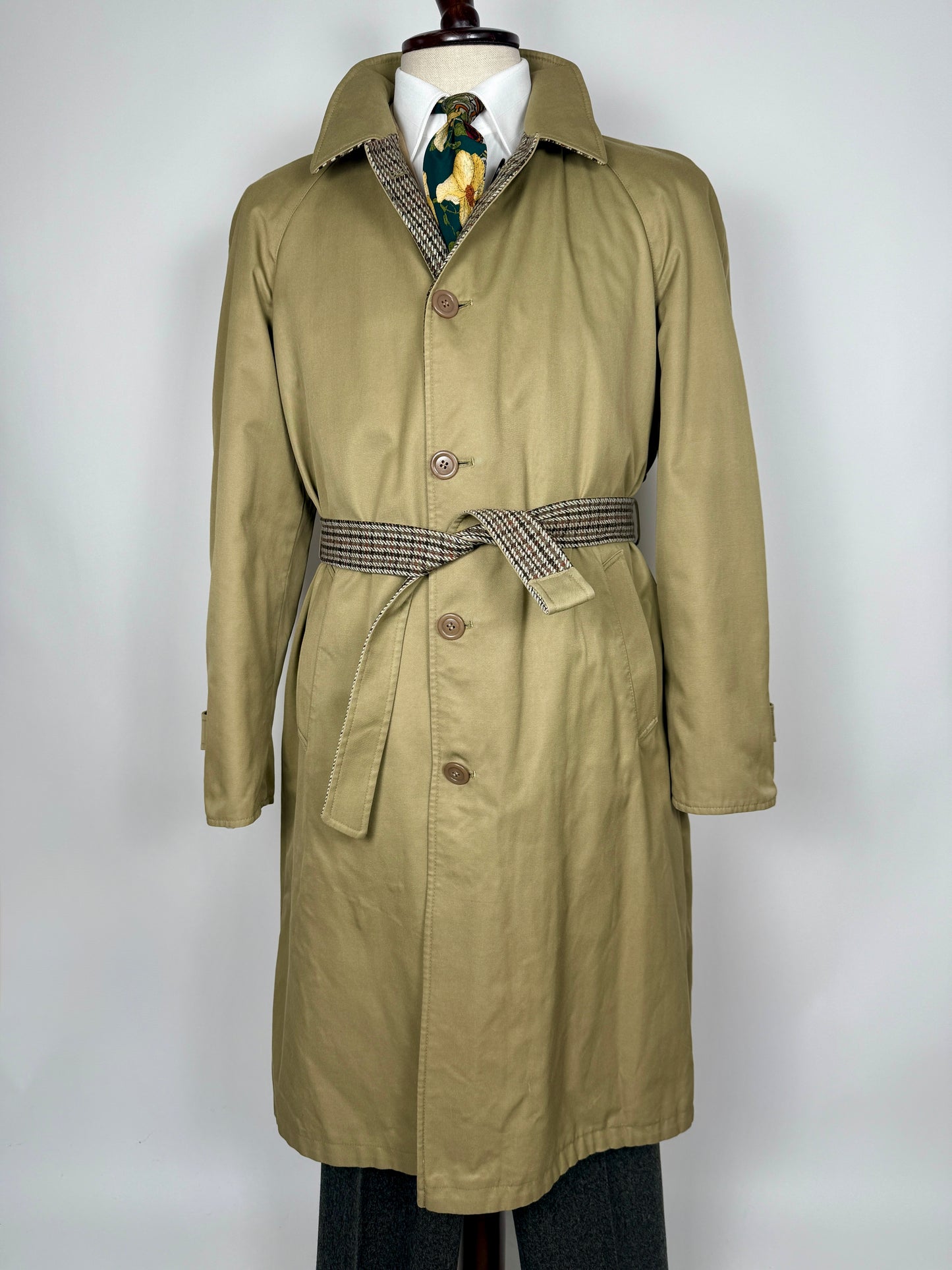 Soprabito reversibile cappotto + impermeabile anni ‘70/‘80 - tg. 46/50