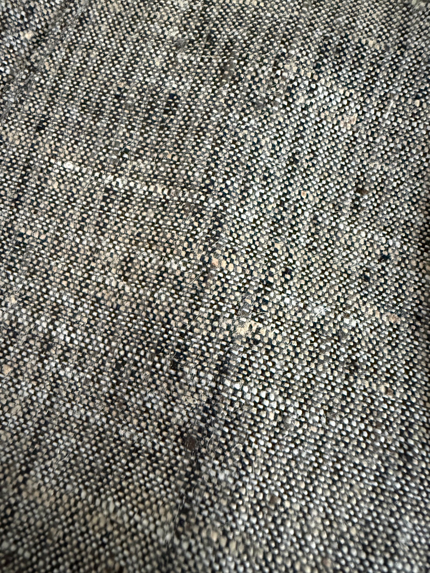 Pantaloni anni '80 misto lino e rayon (NOS) - tg. 48