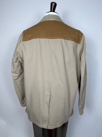 Giacca da caccia sahariana Beretta con inserti in pelle - tg. 50