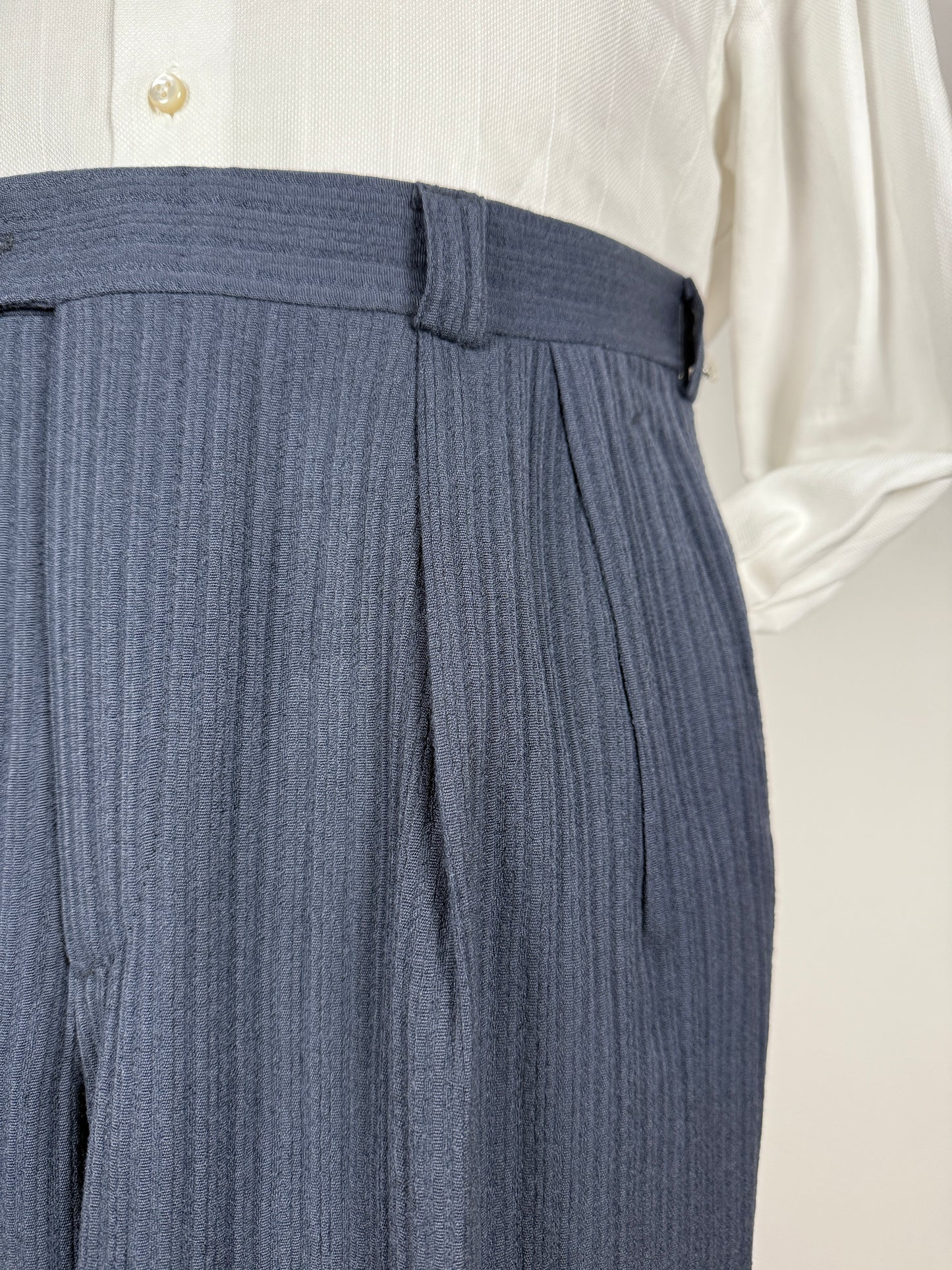 Pantaloni anni ‘80 flanella a coste (NOS) - tg. 48