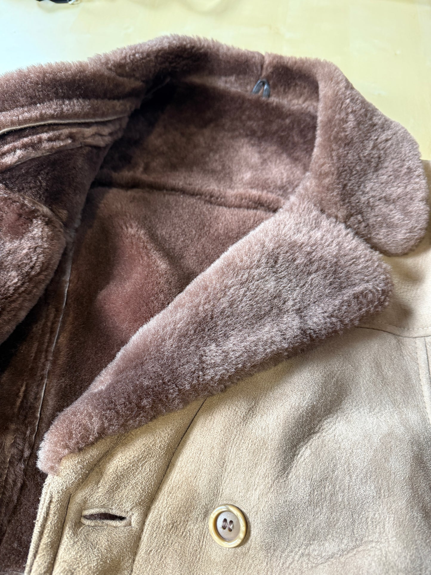 Shearling doppiopetto anni ‘70 - tg. 46-48 (M)