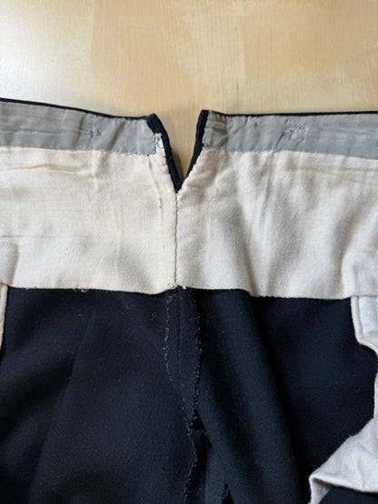 Smoking anni ‘50/‘60 monopetto revers a scialle - tg. 56/58 lunga