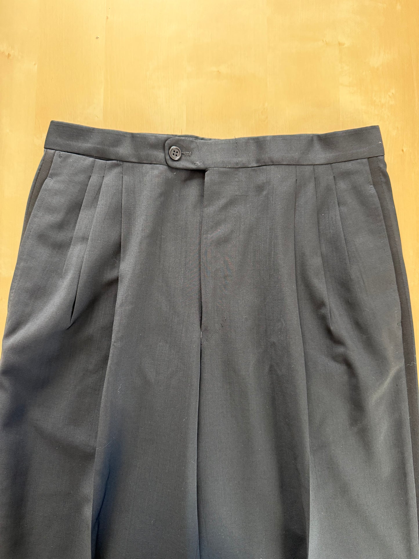 Smoking Ermenegildo Zegna in fresco lana anni ‘80/‘90 - tg. 48 drop 7