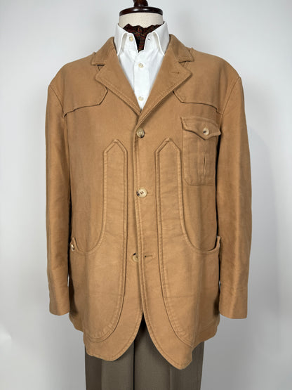 Giacca maremmana Capalbio in fustagno senape - tg. 56