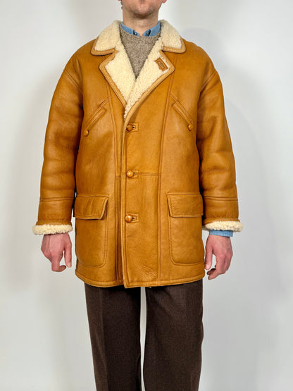 Montone shearling anni ‘70/‘80 - tg. L (50-52)