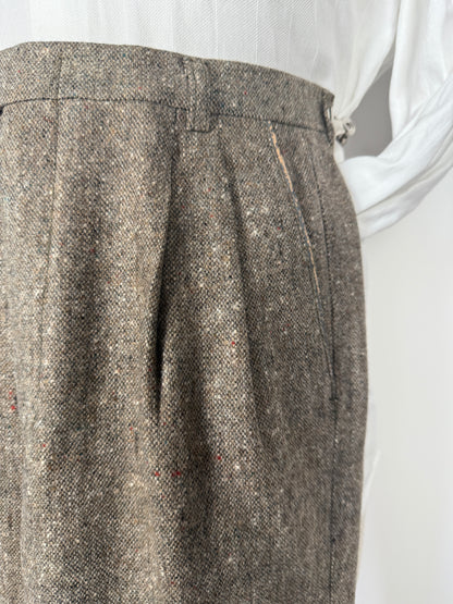 Pantaloni anni ‘70 donegal tweed (NOS) - tg. 44