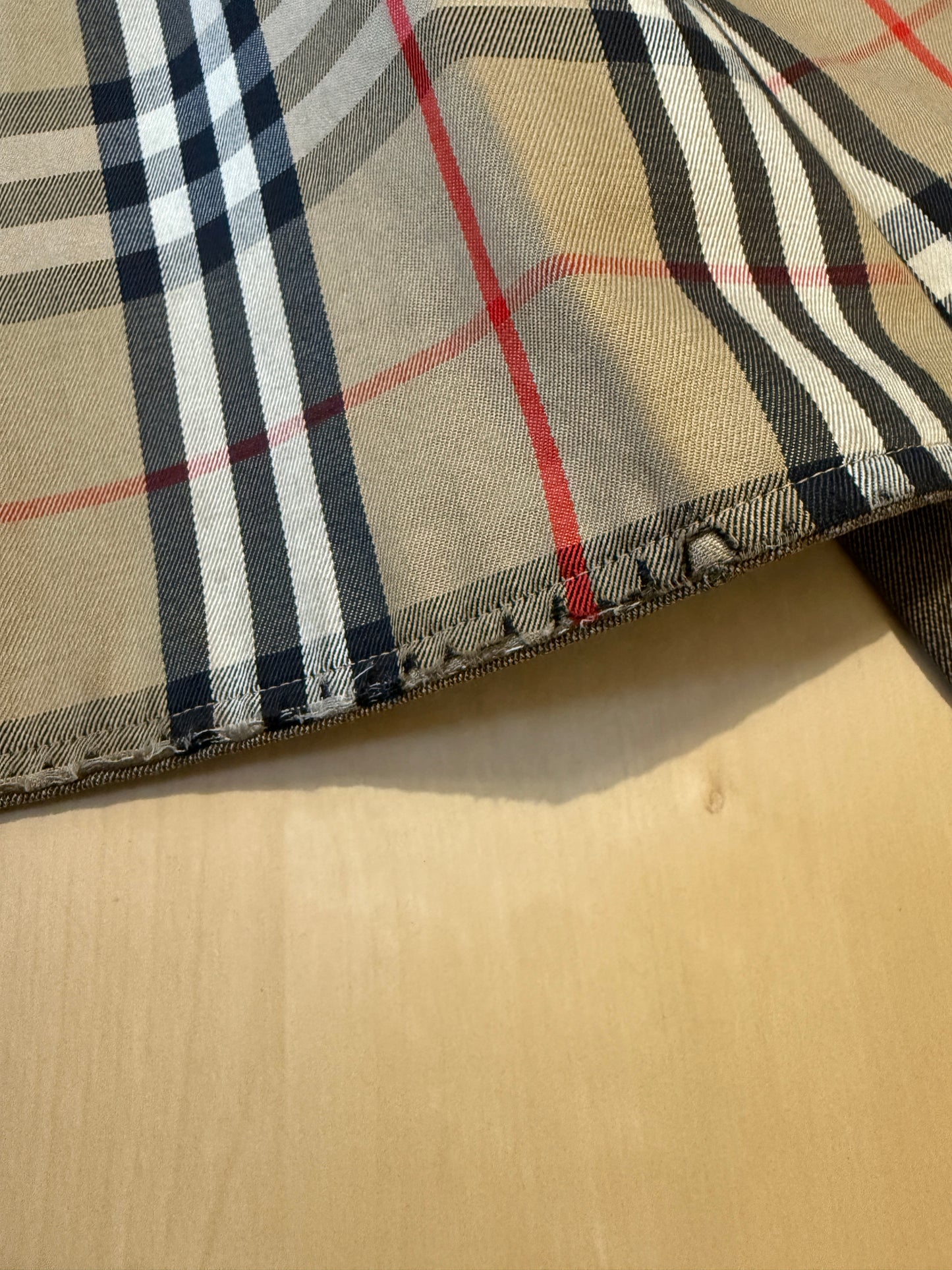 Trench Burberrys anni ‘80 in covert 100% lana - tg. 50-52