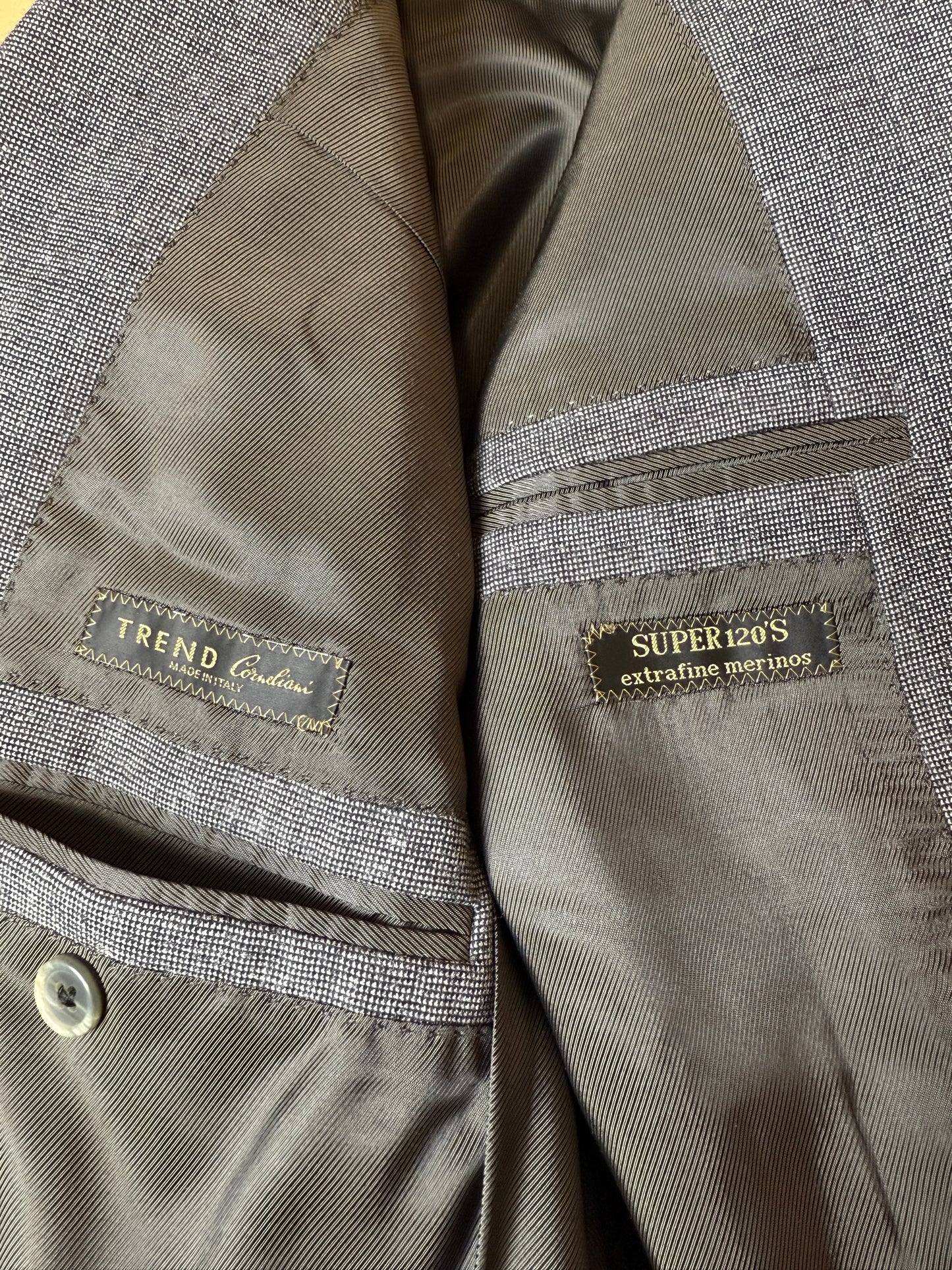 Giacca Corneliani Trend flanella grigia - tg. 48/50