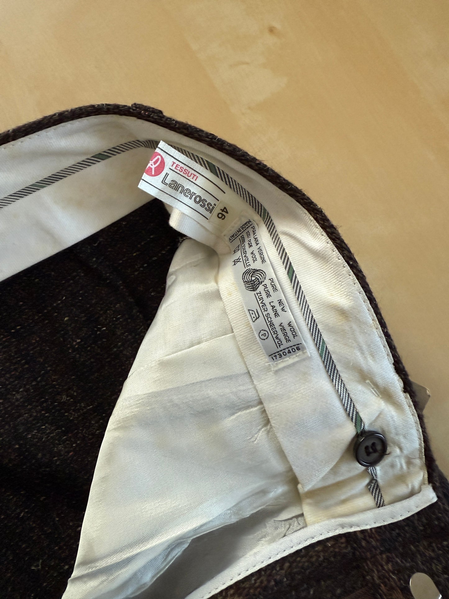 Pantaloni in tweed anni ‘70/‘80 (NOS) - tg. 46