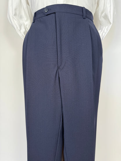 Completo Facis anni ‘90 blu gessato - tg. 58