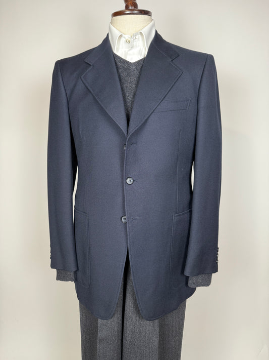 Giacca cavalry twill blu anni ‘60/‘70 - tg. 48