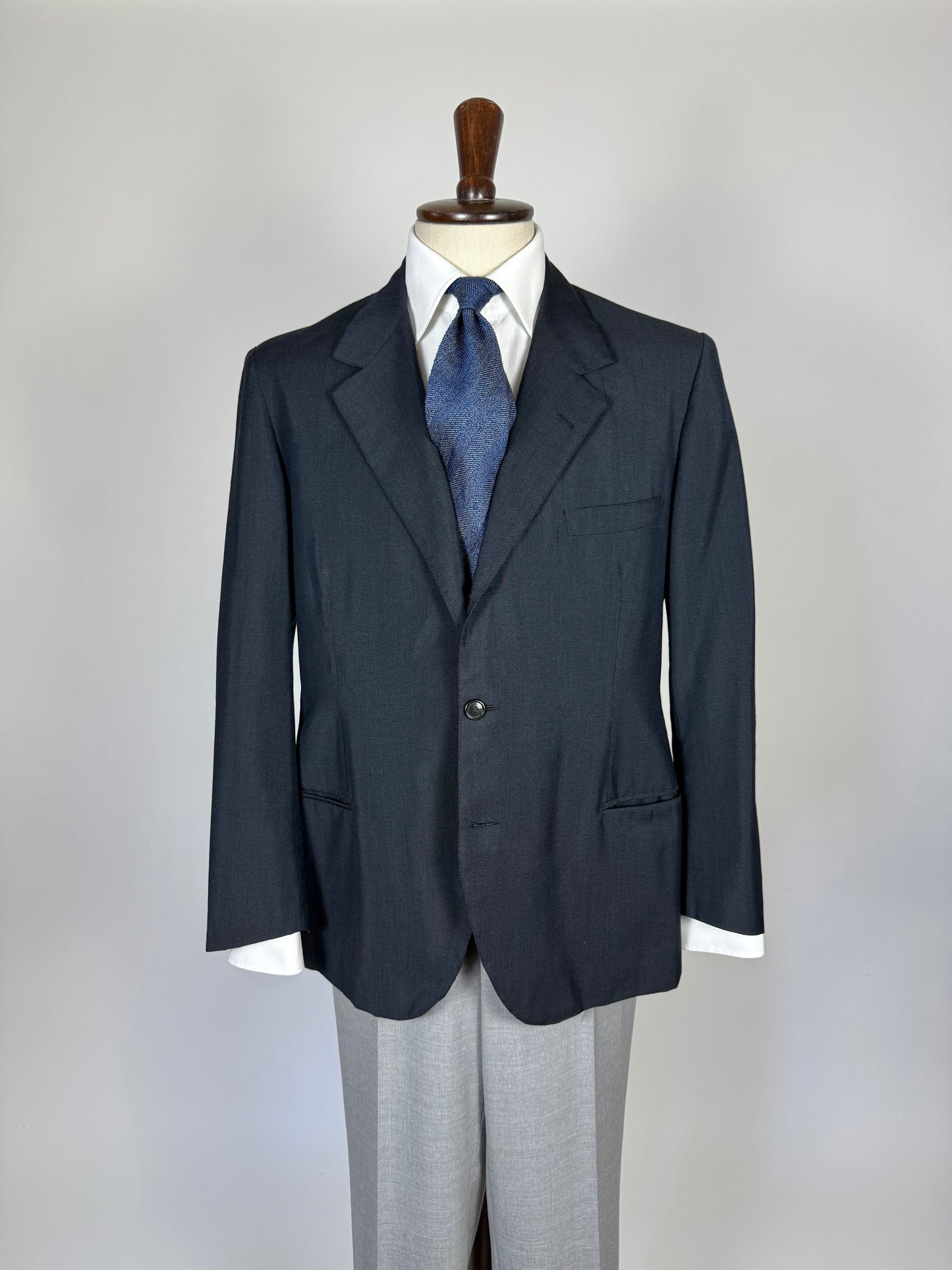 Giacca sartoriale anni '50/'60 fresco lana-mohair - tg. 52/54