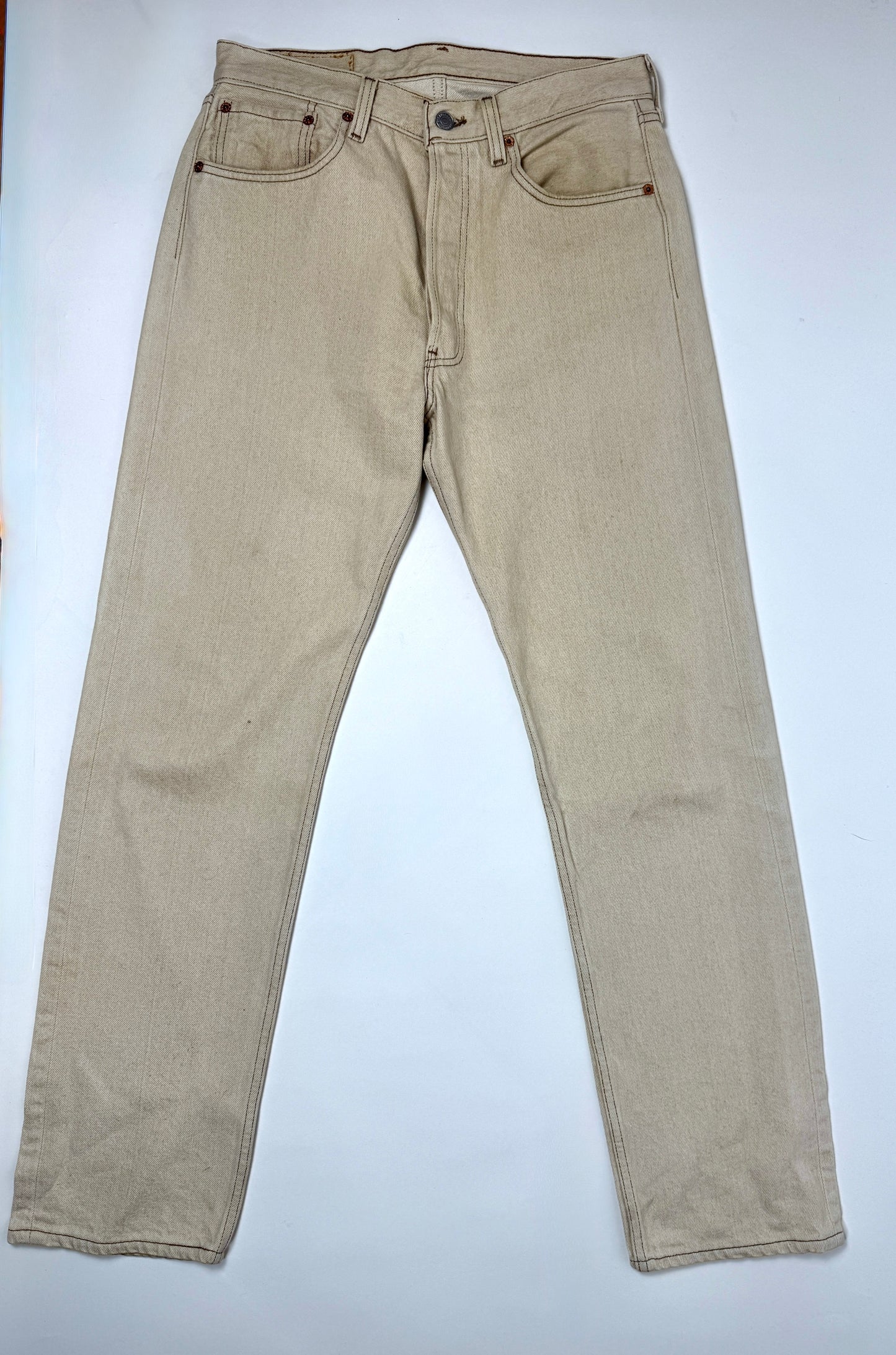 Levi’s 501 USA anni ‘90 lavaggio ecru - W31