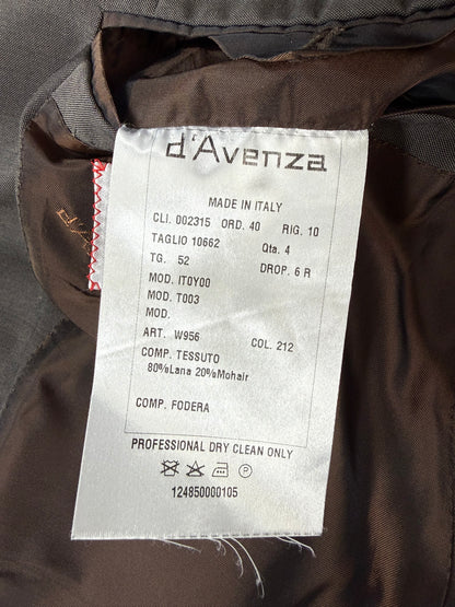Giacca D'Avenza lana e mohair color bronzo - tg. 52