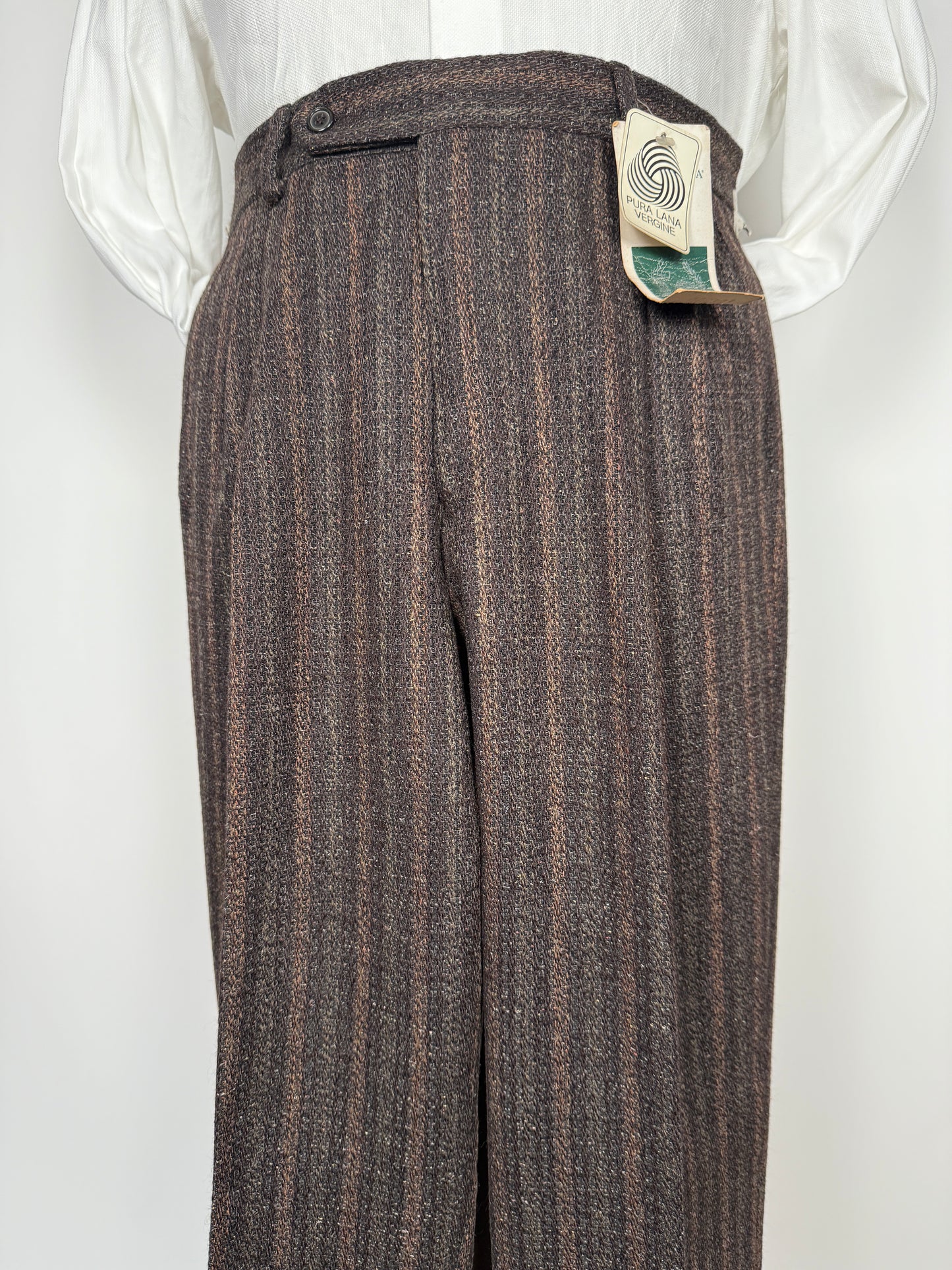 Pantaloni in tweed anni ‘70/‘80 (NOS) - tg. 46