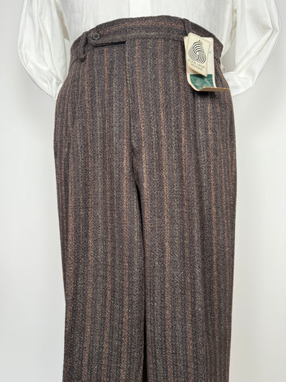 Pantaloni in tweed anni ‘70/‘80 (NOS) - tg. 46