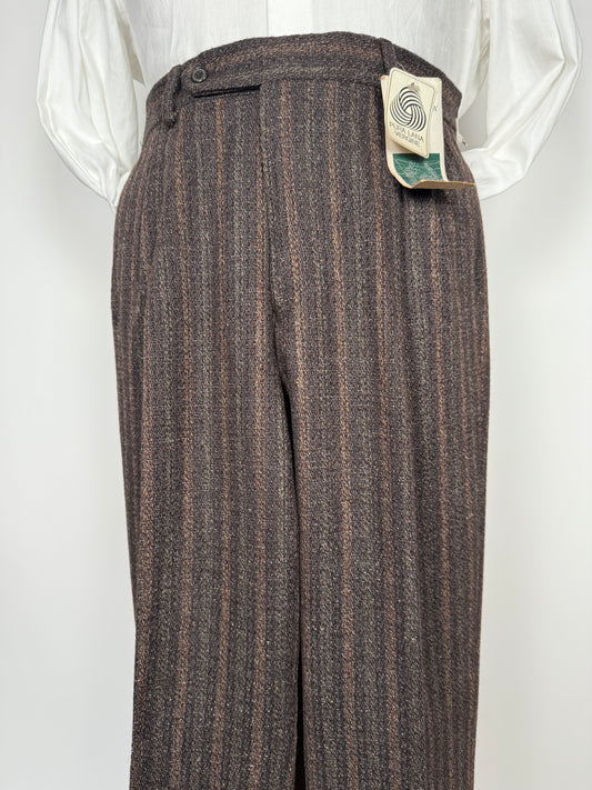 Pantaloni in tweed anni ‘70/‘80 (NOS) - tg. 46