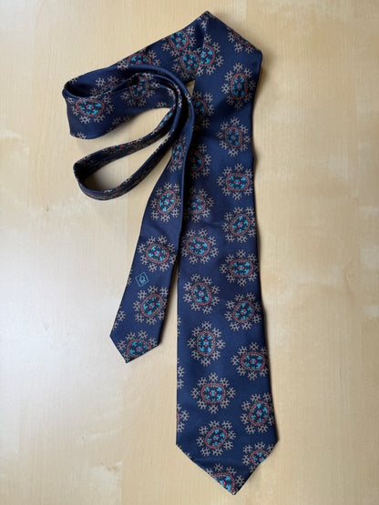 Cravatta Dior vintage medaglioni