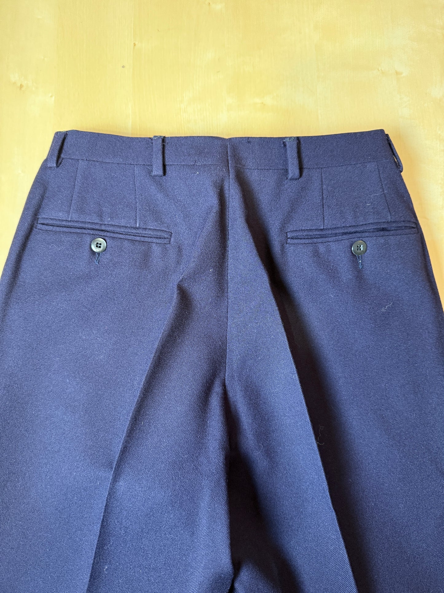 Completo anni ‘60 flanella blu - tg. 46