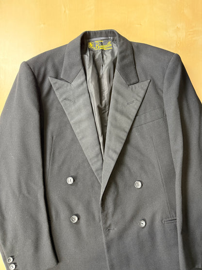 Smoking doppiopetto sartoriale anni ‘50 - tg. 46/48 (pantaloni 44)