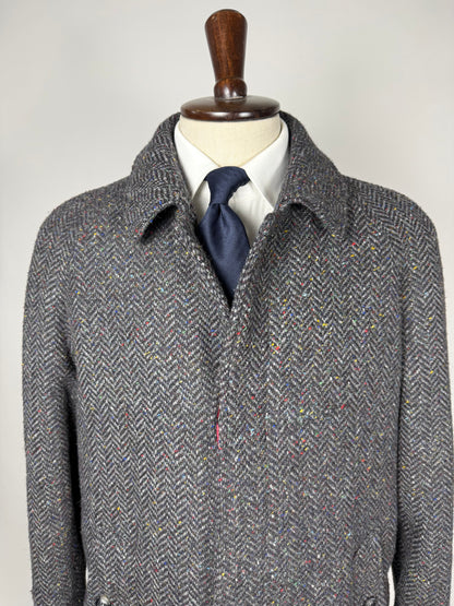Cappotto raglan De Paz in donegal tweed - tg. 56-60
