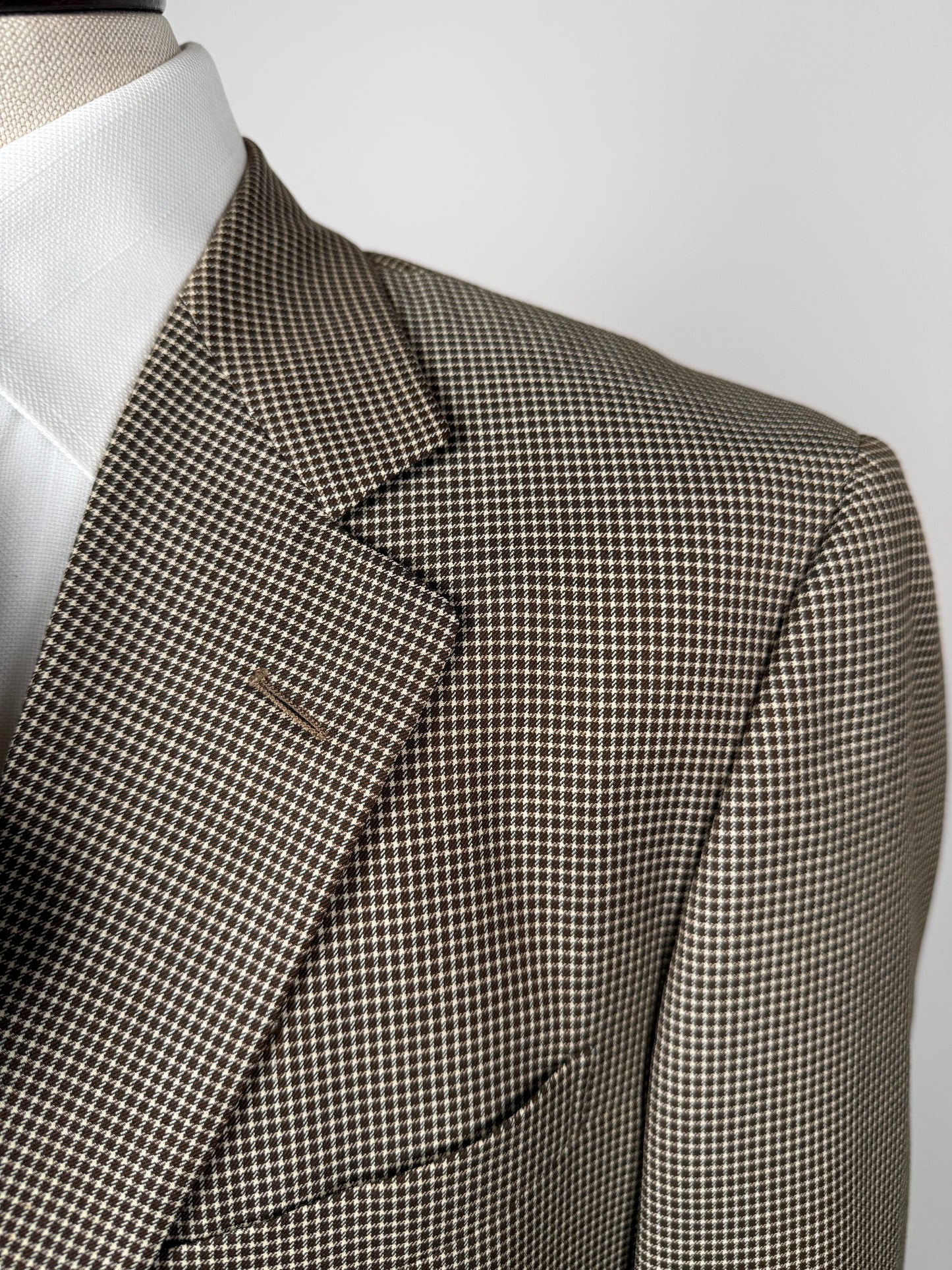 Giacca Corneliani flanella pettinata quadri - tg. 48
